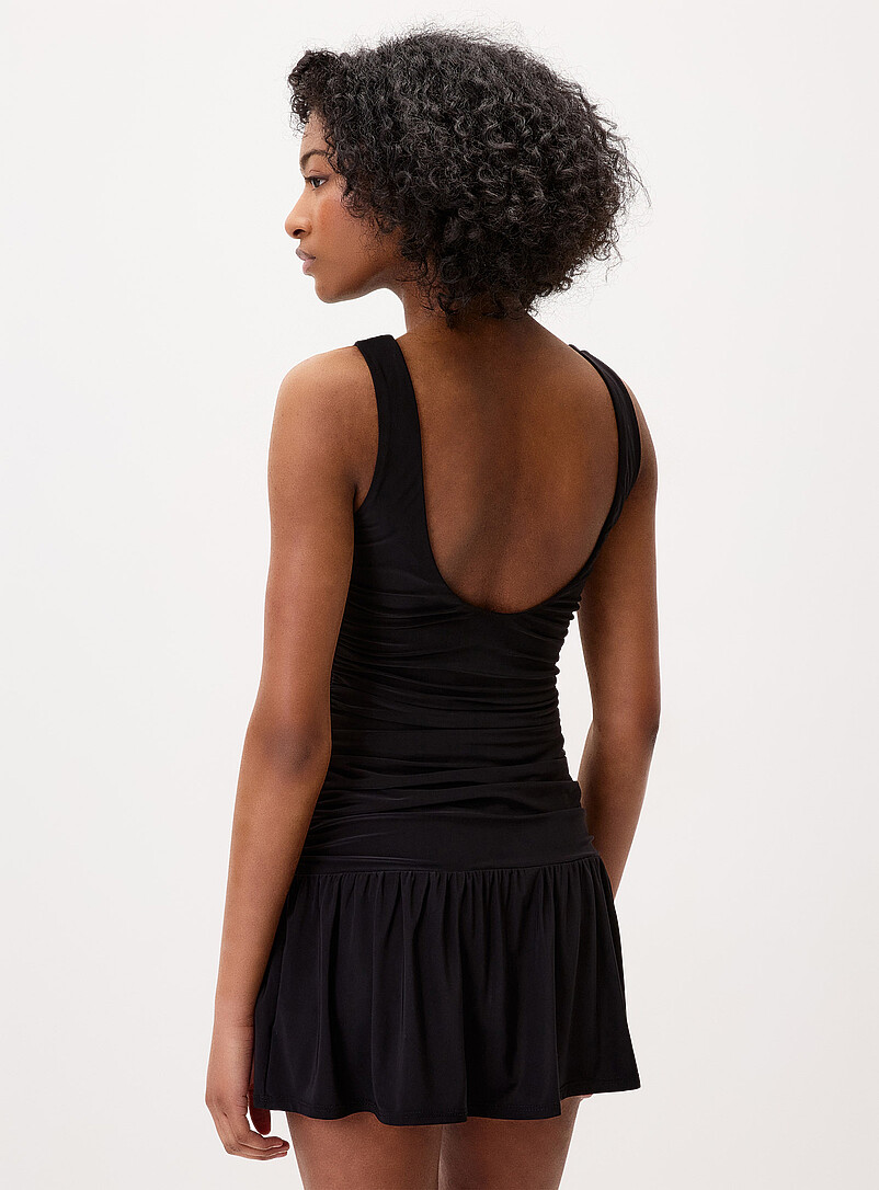 Gathered jersey minidress product image 3