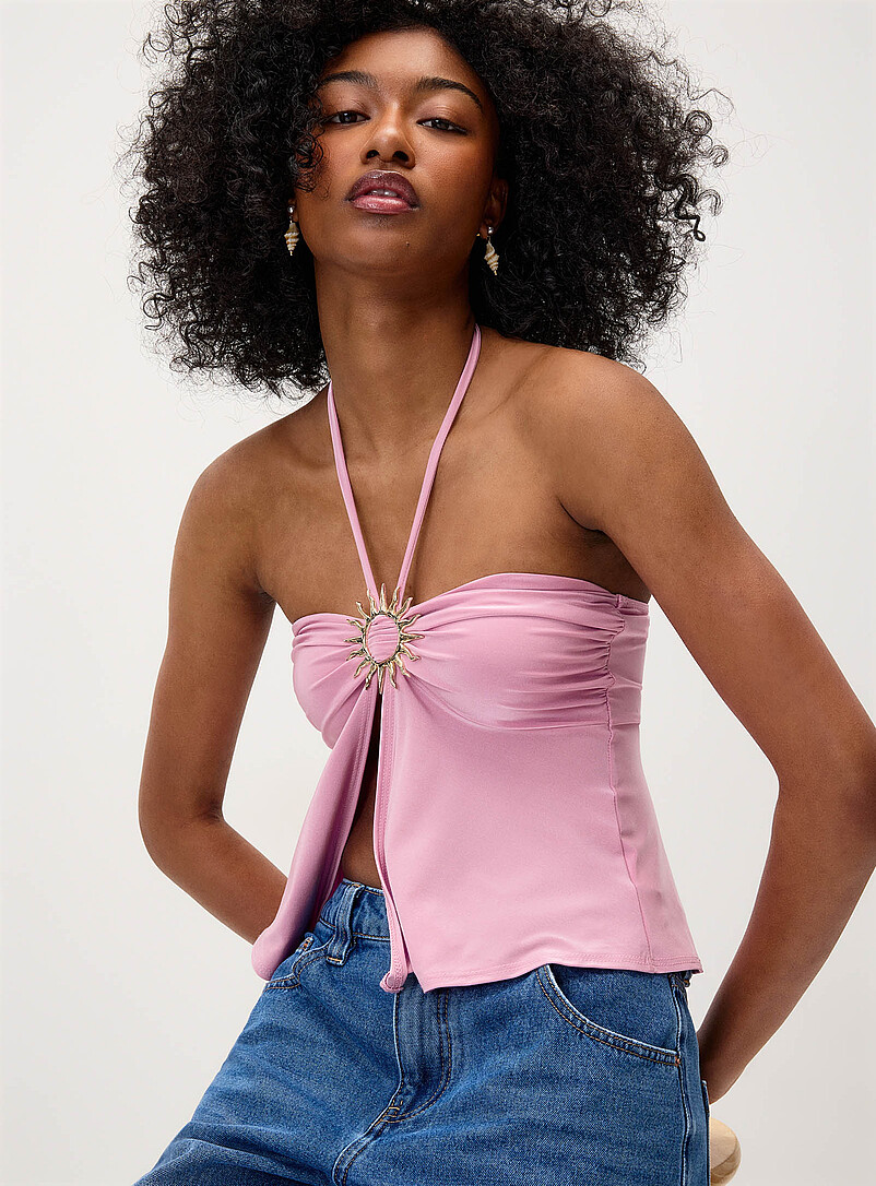 Golden Sun Halter Cami