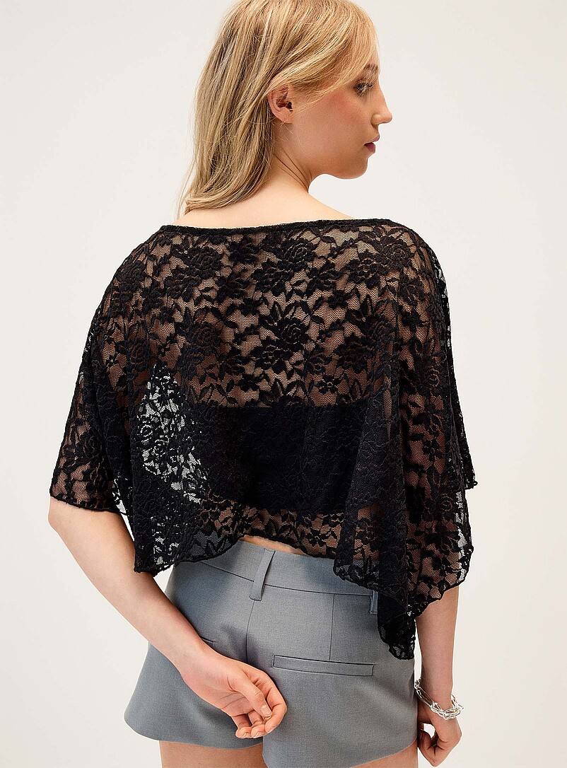 Lace poncho product image 3