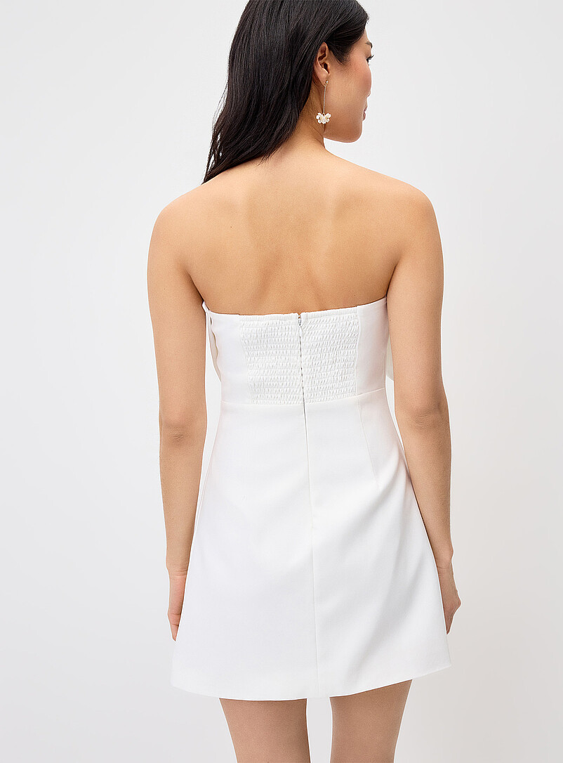 XL bow tube minidress product image 3