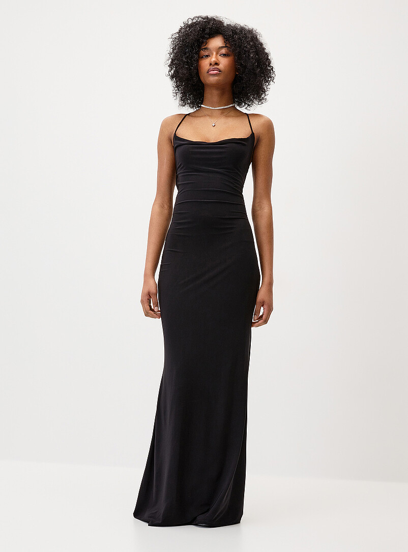 Laced back maxi dress product image (primary)