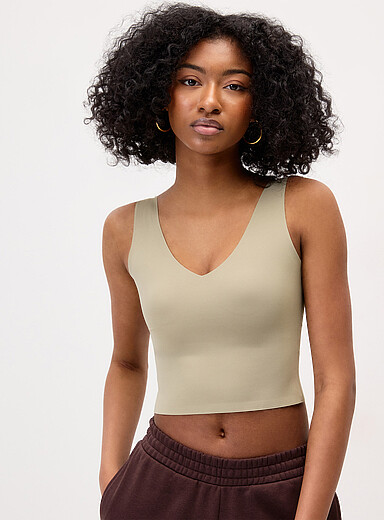 Seamless cropped cami