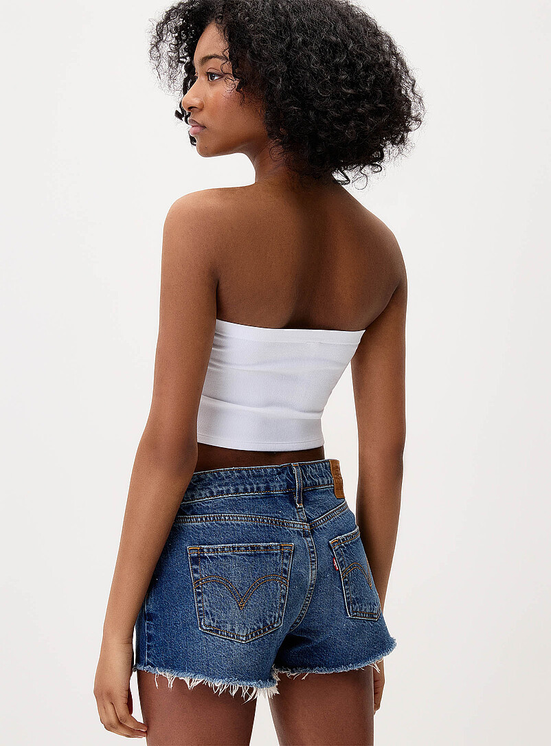 Twik: Le tube triangulaire clout&eacute; Brun pour femme