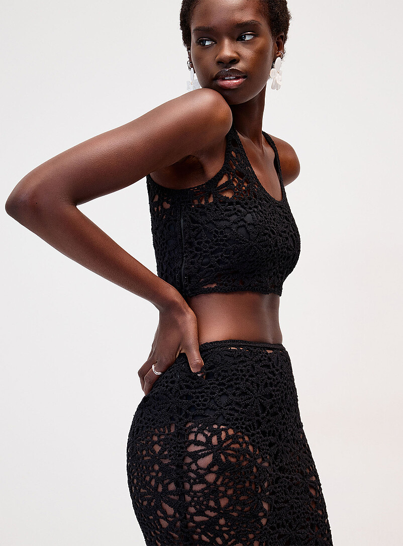 Crocheted mini cami product image (primary)