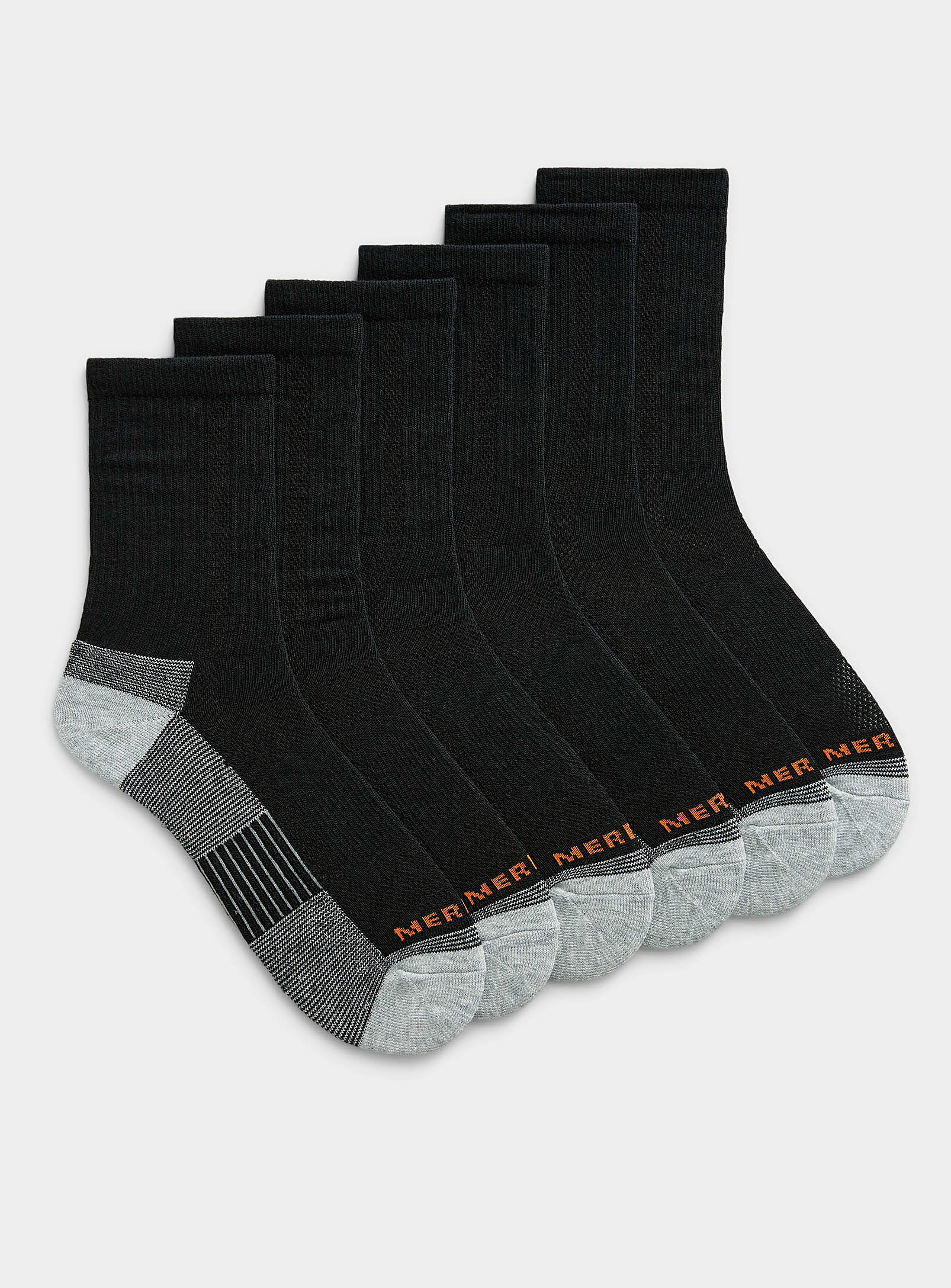 Merrell - Men's Neutral reinforced socks 6-pack