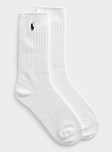 La chaussette c&ocirc;tel&eacute;e coton