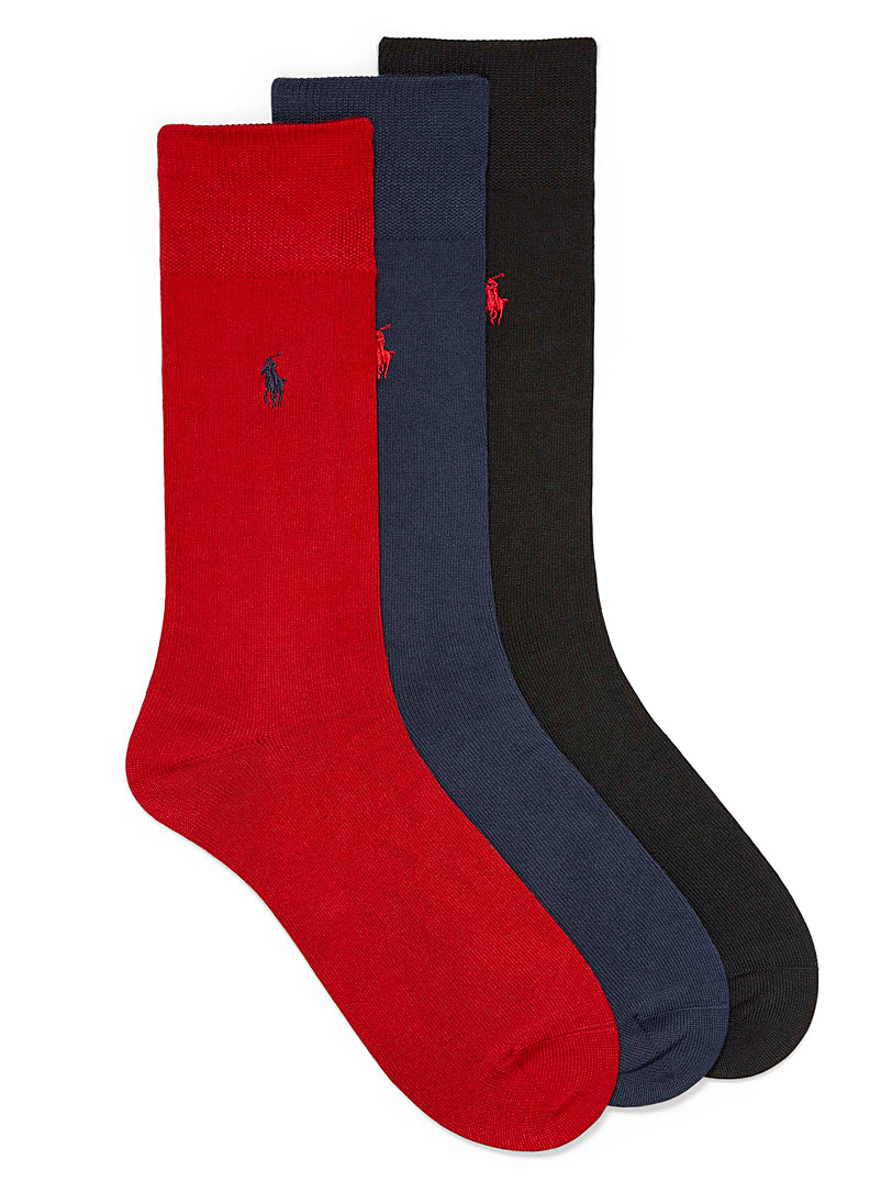 red polo socks