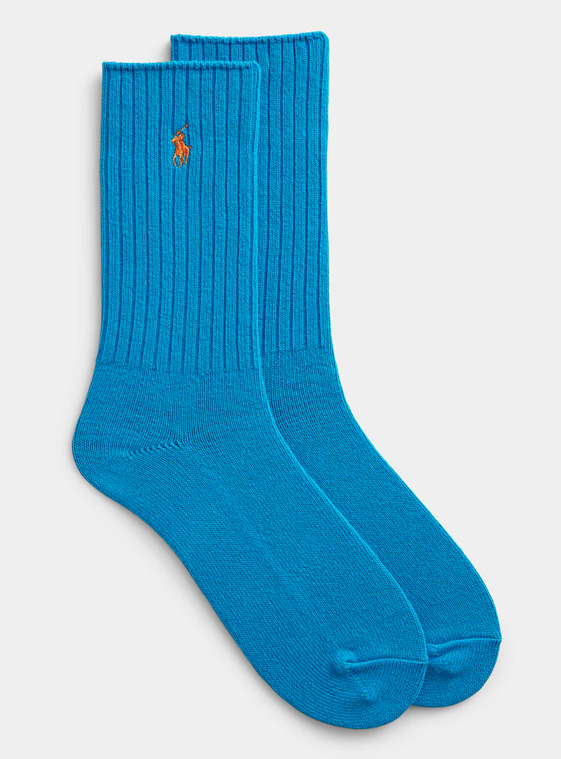 Polo Ralph Lauren Assorted Signature solid ribbed socks for men