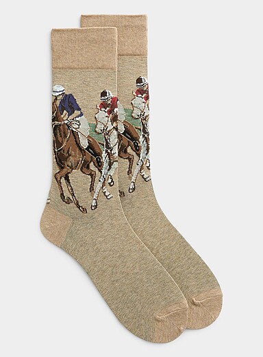La chaussette habill&eacute;e partie de polo