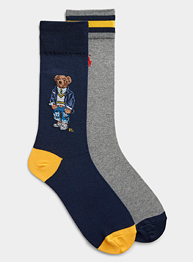 Preppy teddy bear socks 2-pack | Polo Ralph Lauren | Men's Dress Socks | Le  31 | Simons