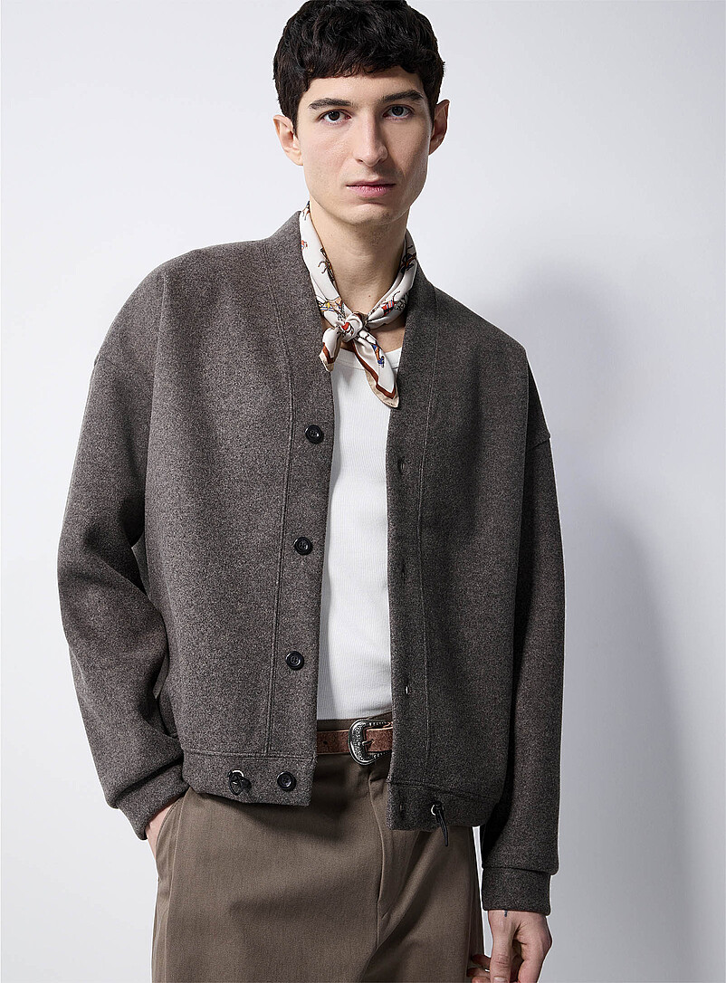 Felted cardigan Imported from Seoul product image (primary)