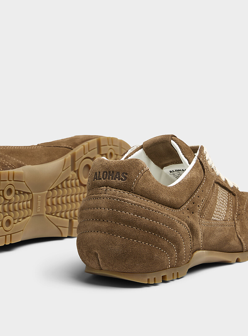 Tb.56 brown suede sneakers Women product image 2