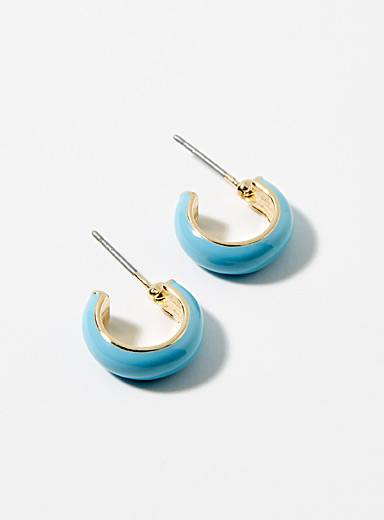 Small enamel hoops