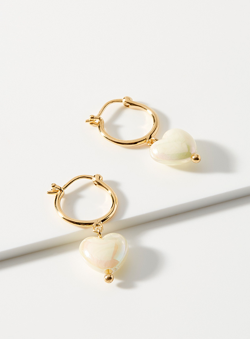 Boucles D’oreilles Femme Oktoberfest – Cœur Bleu Clair Avec Bretzel, Style Bavarois Chic