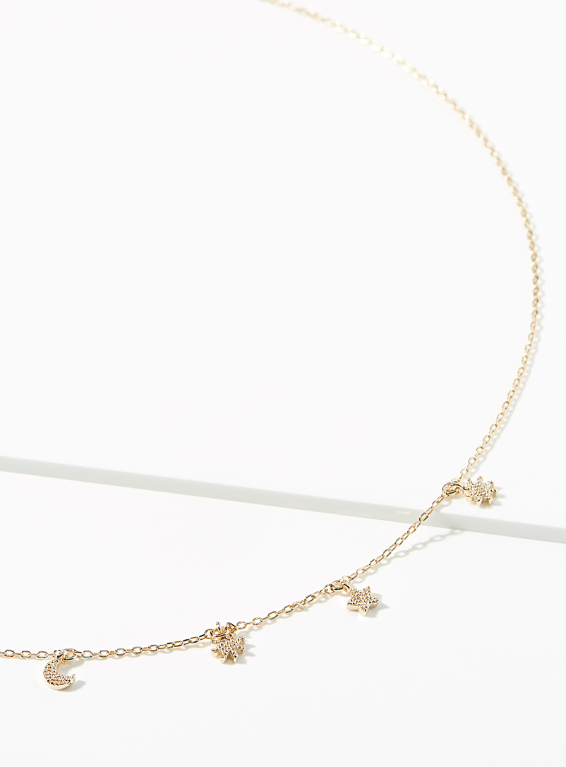 Simons Assorted Starry chain necklace for women