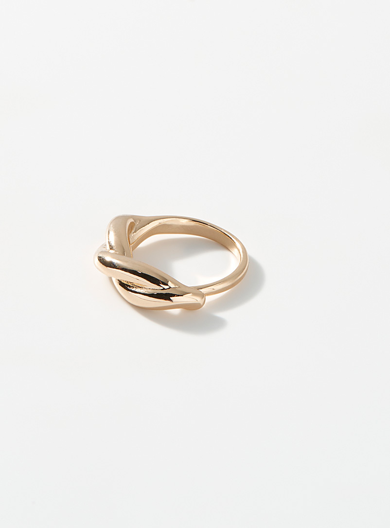 Simons Assorted Twisted silhouette ring for women