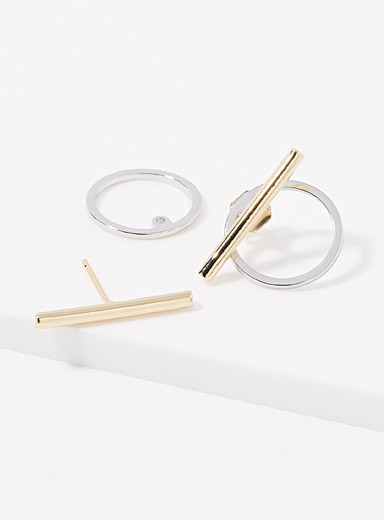 Geo earrings product image 2