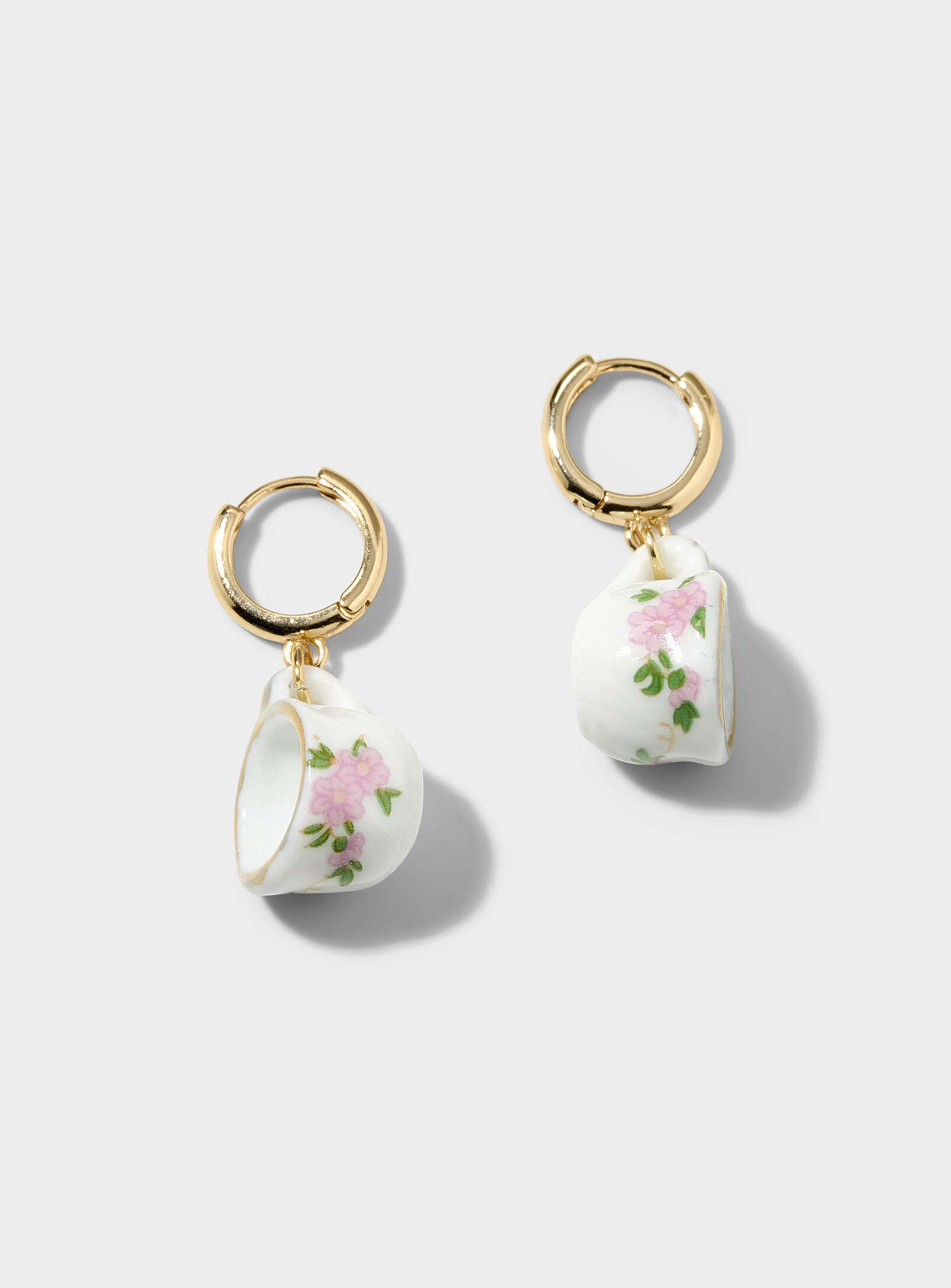 Simon's Teacup Hoops In Assorted