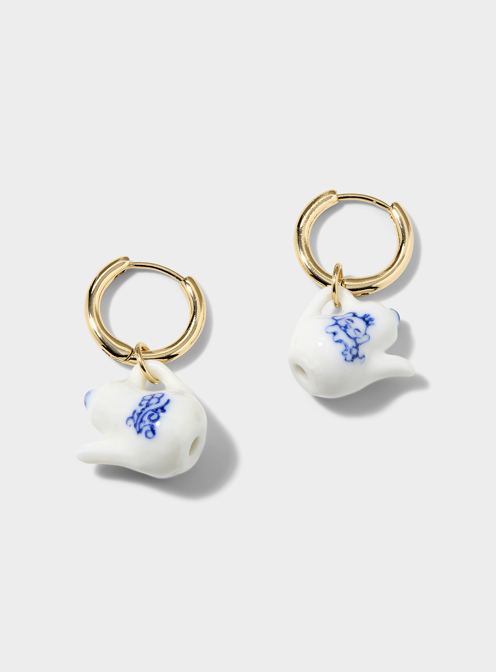 Simon's Teapot Hoops In Assorted