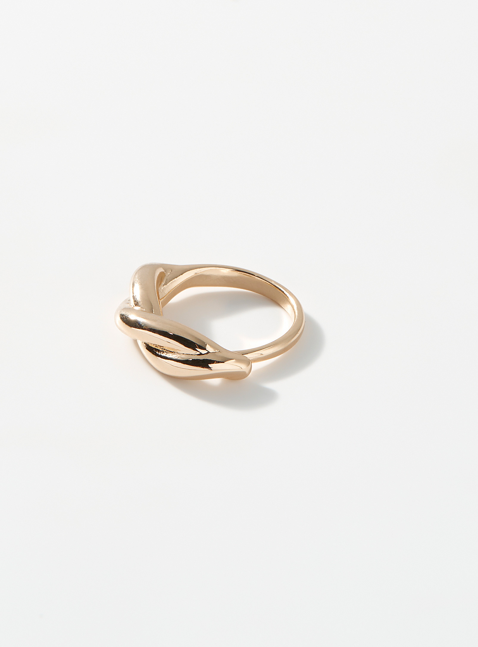 Simons - Women's Twisted silhouette ring