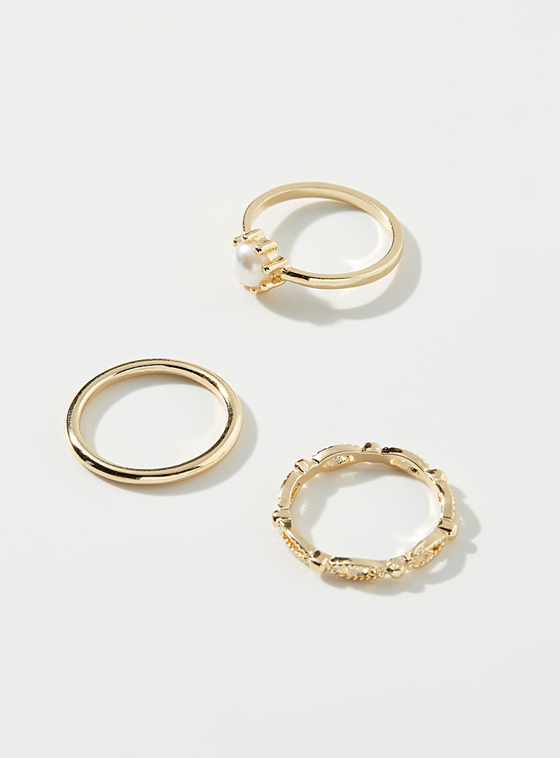 Vintage rings Set of 3 product image (primary)
