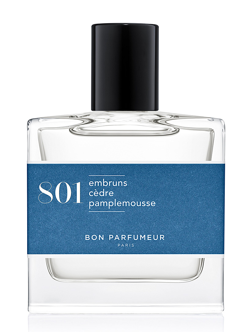 801 eau de parfum Sea spray, cedar, grapefruit | Bon Parfumeur