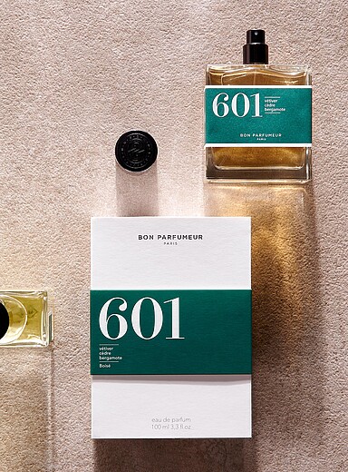 L'eau de parfum 601 100 ml <b>V&eacute;tiver, c&egrave;dre, bergamote</b>