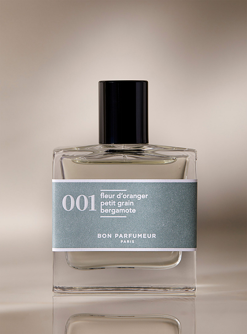 Bon Parfumeur: L'eau de parfum 001 Fleur d'oranger, petit grain, bergamote Gris pour homme
