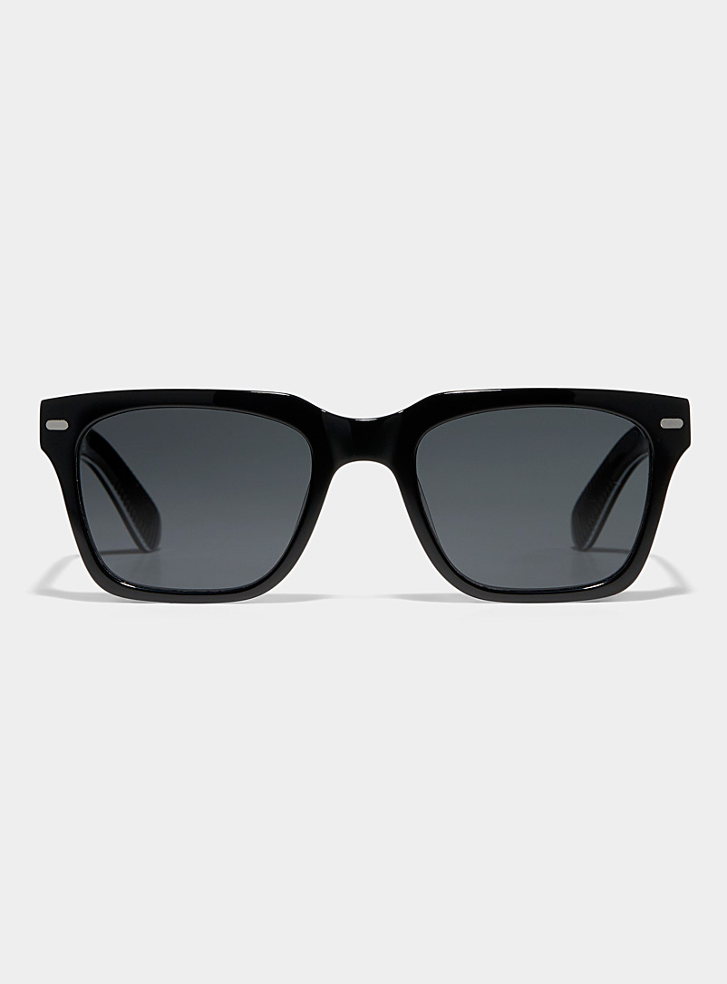 Spitfire Black Cut Forty square sunglasses for men