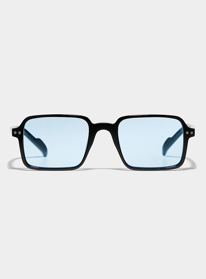 Spitfire Black Cut Thirty Two square sunglasses for men