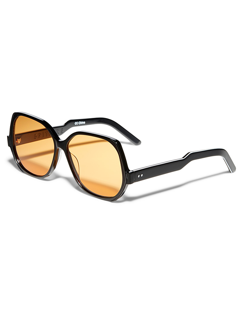 Spitfire: Les lunettes de soleil Cut Thirty Five Charbon pour femme