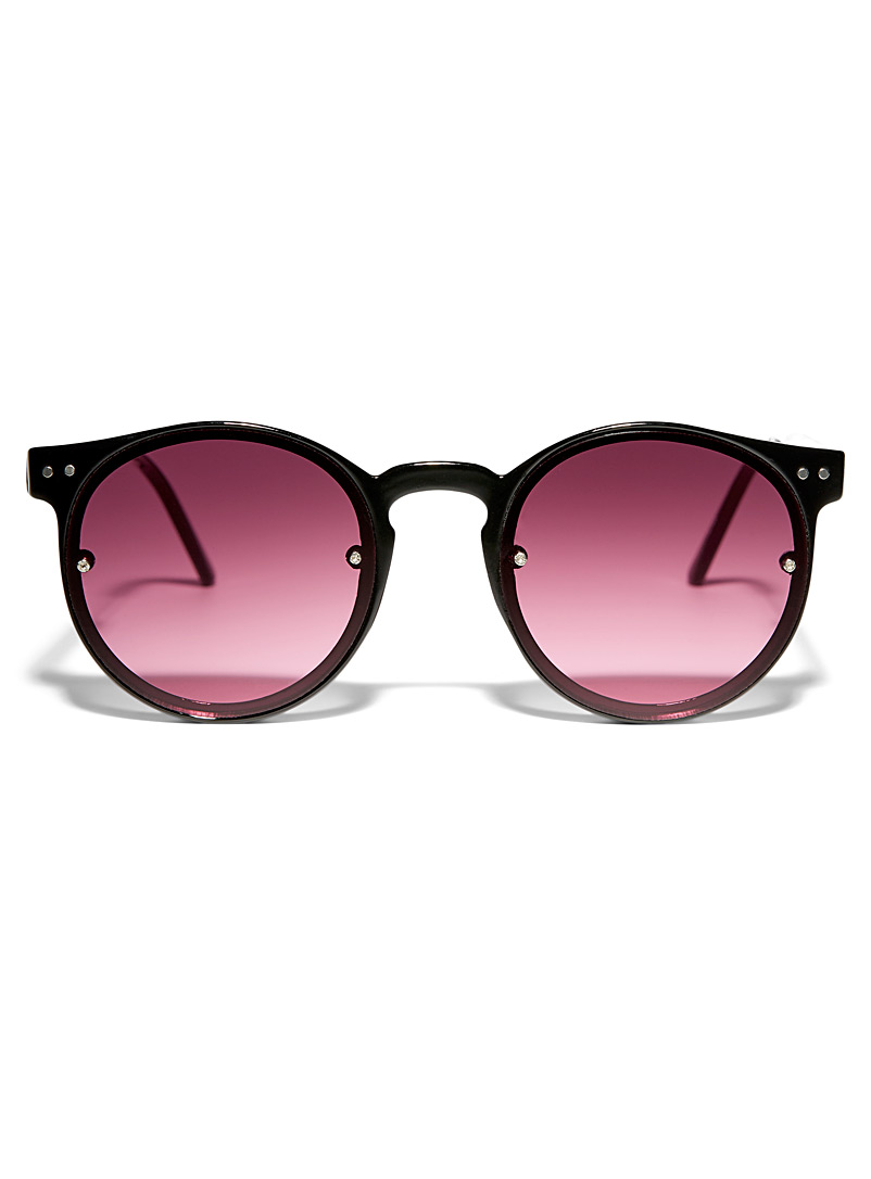 Spitfire Oxford Post Punk round sunglasses for women