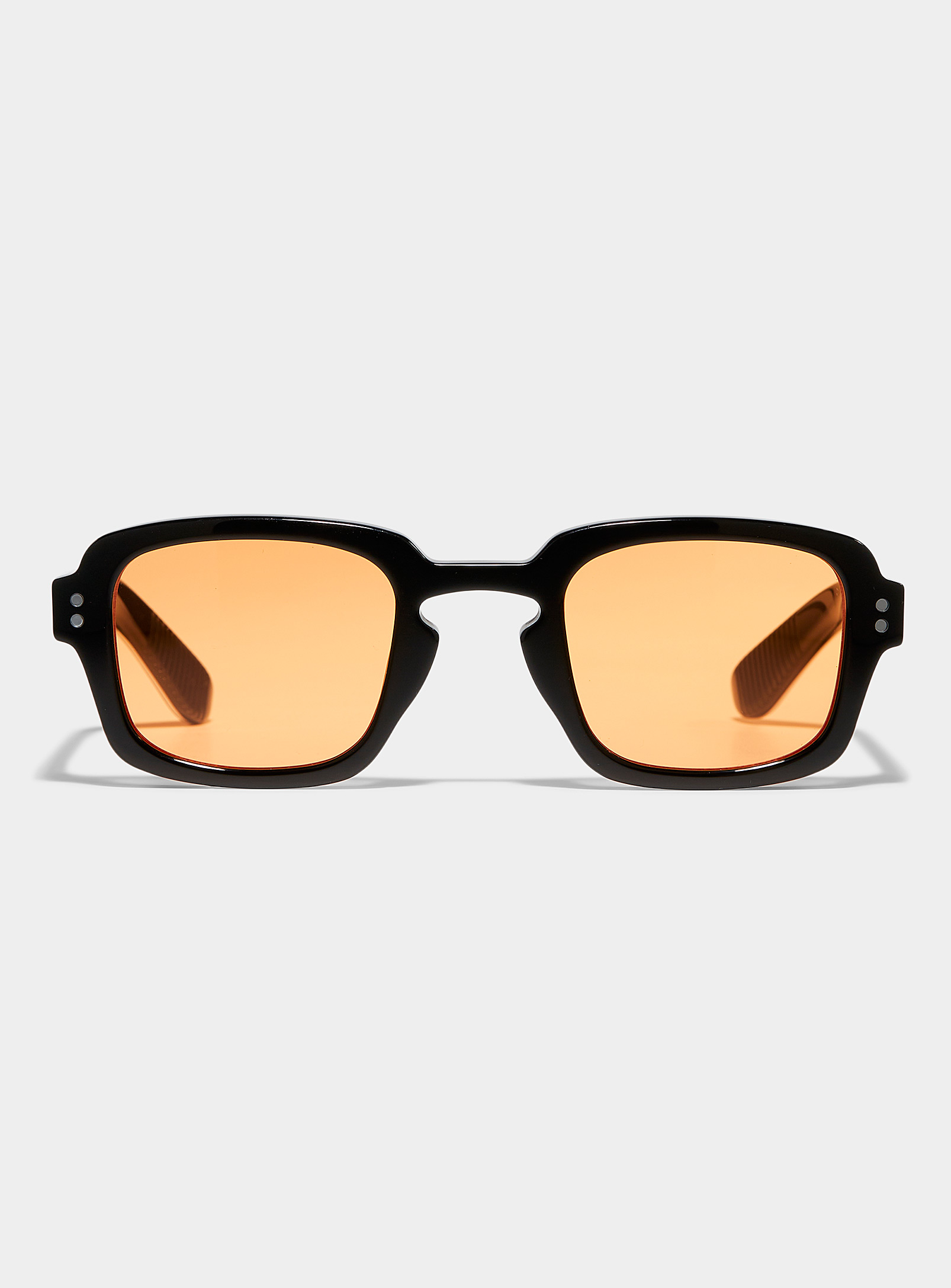 Spitfire Cut Fifteen Square Sunglasses In Black