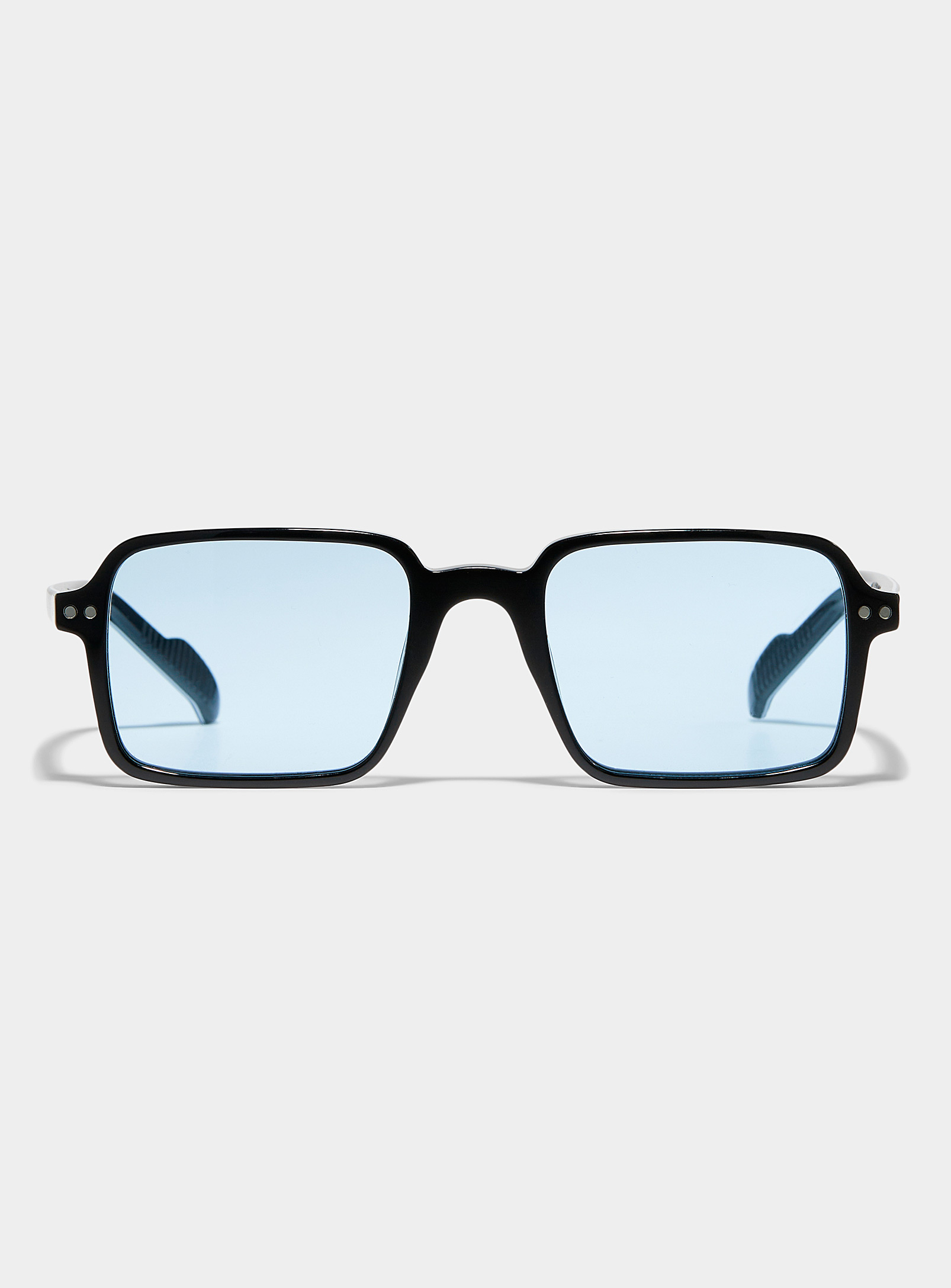 Spitfire Cut Thirty Two Square Sunglasses In Black