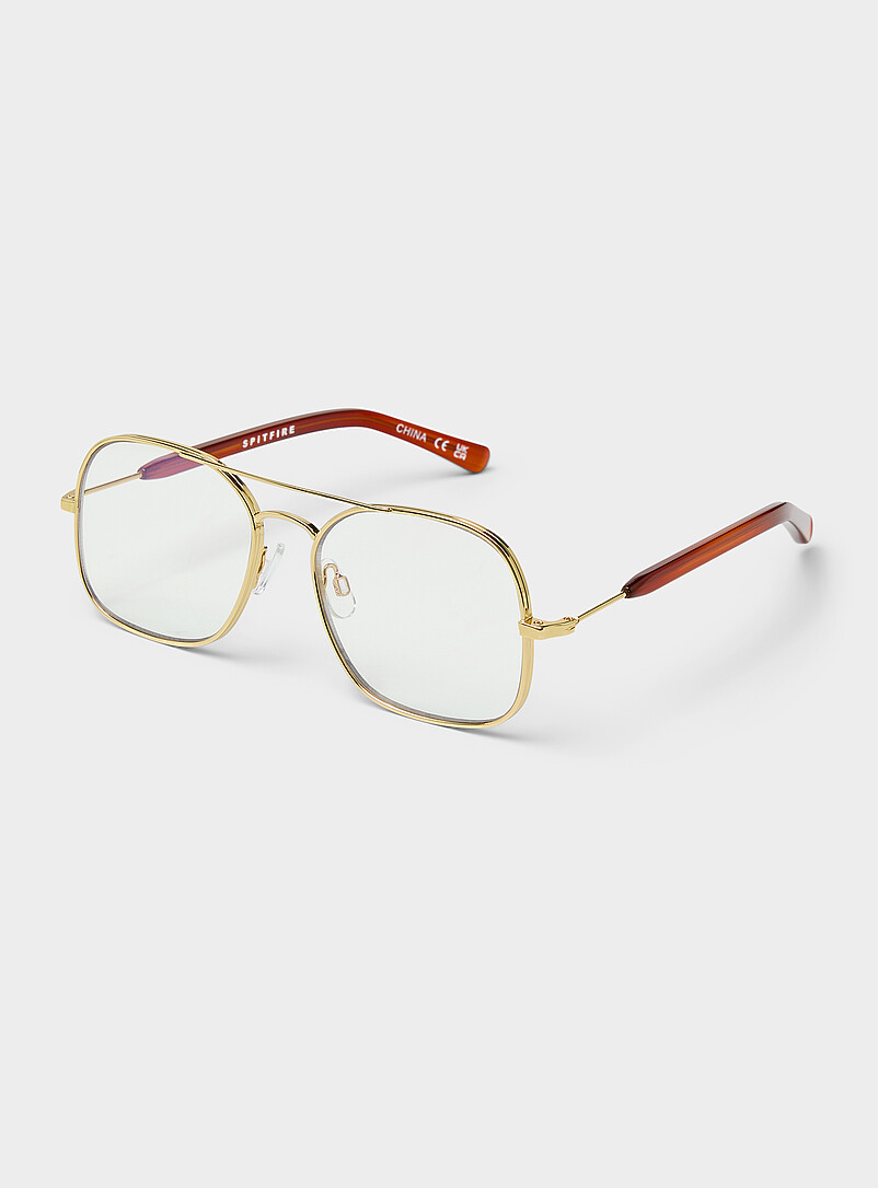 Born To Loose translucent aviator glasses product image (primary)