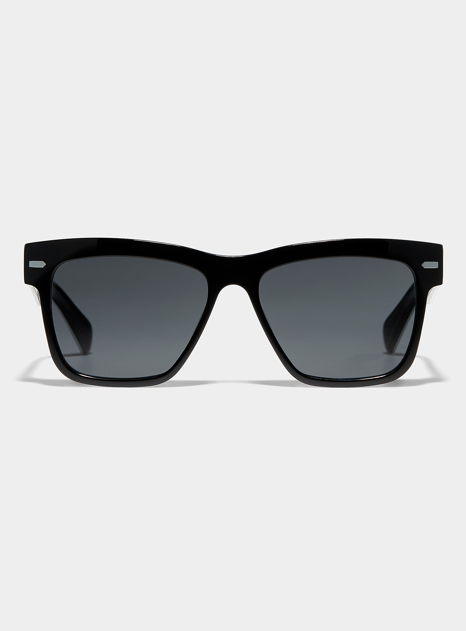 Spitfire Cut Eighty Eight Square Sunglasses In Black
