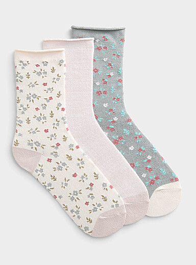 Les chaussettes monochromes ultradouces Emballage de 3