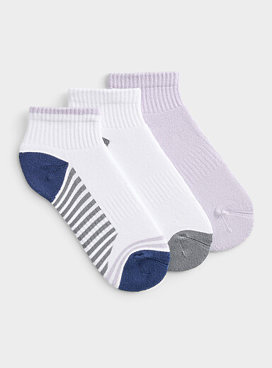 Les chaussettes courtes ultradouces  Emballage de 3