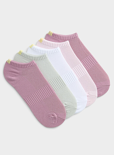 20 Paires Socquettes Femme Ultra Fines Nylon – Transparentes Mates 15 Deniers, Chaussettes Basses Discrètes