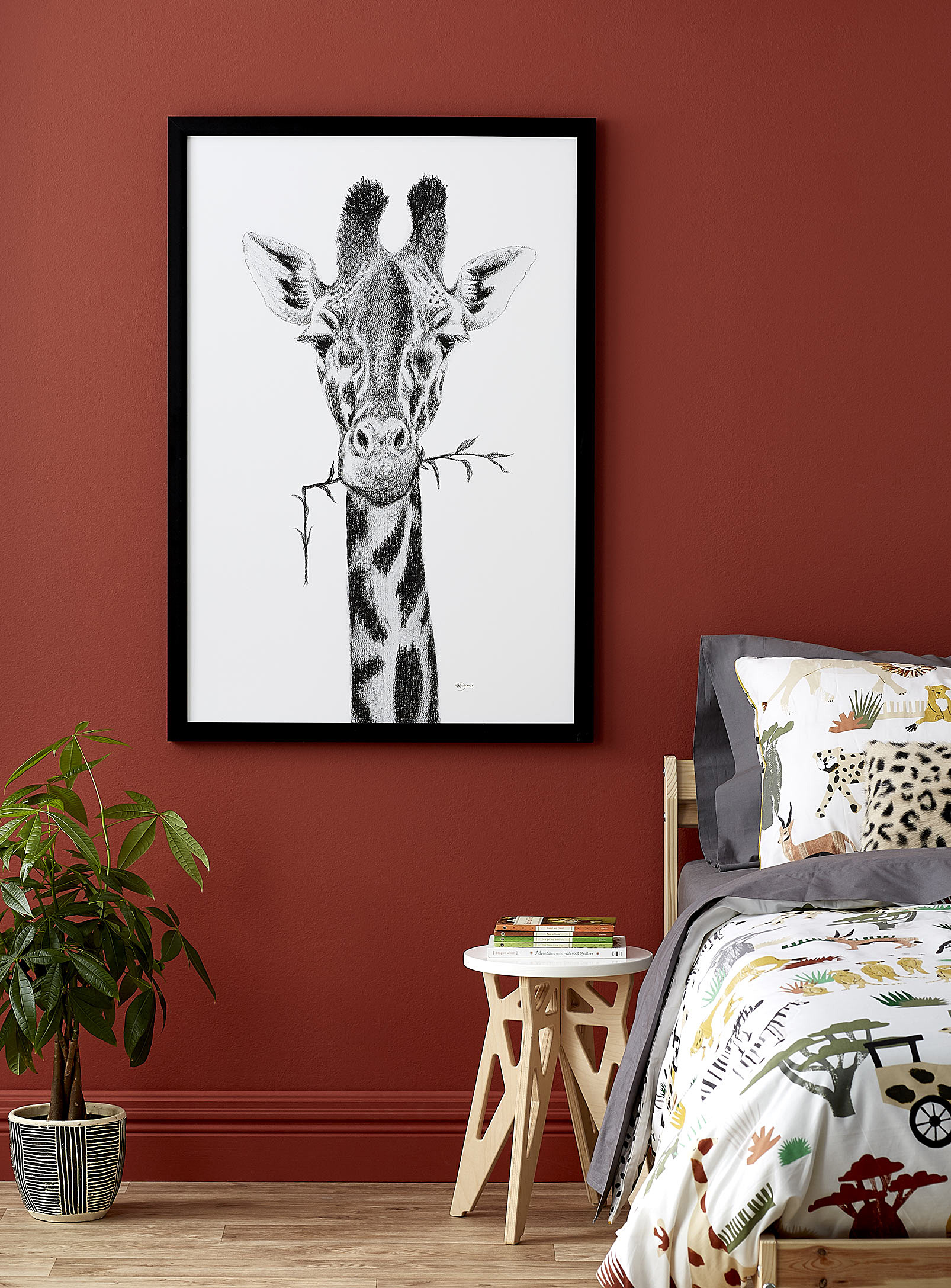 Le NID atelier - Giraffe art print See available sizes