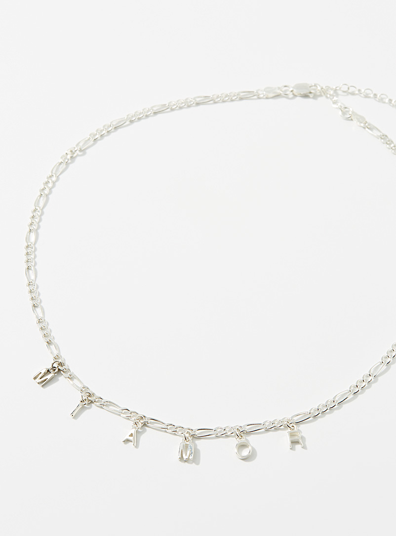 Ken & Jame Silver Liseth necklace for women