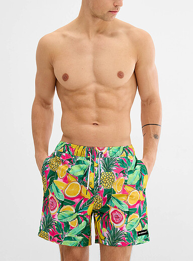 Le maillot short extensible fruits jaunes