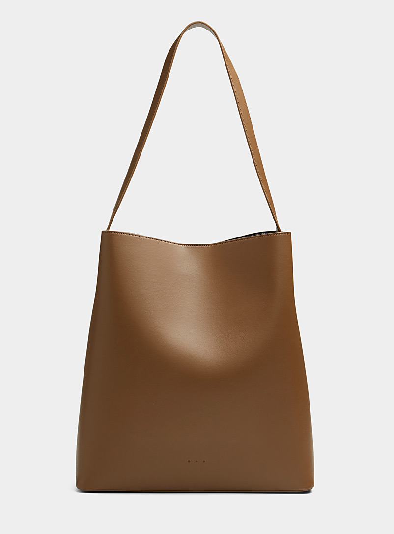 Aesther Ekme Light Brown Oversized bucket bag for women