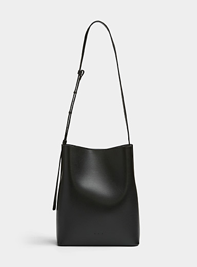 Minimalist leather bucket bag | Aesther Ekme | Shop Women's Designer ...