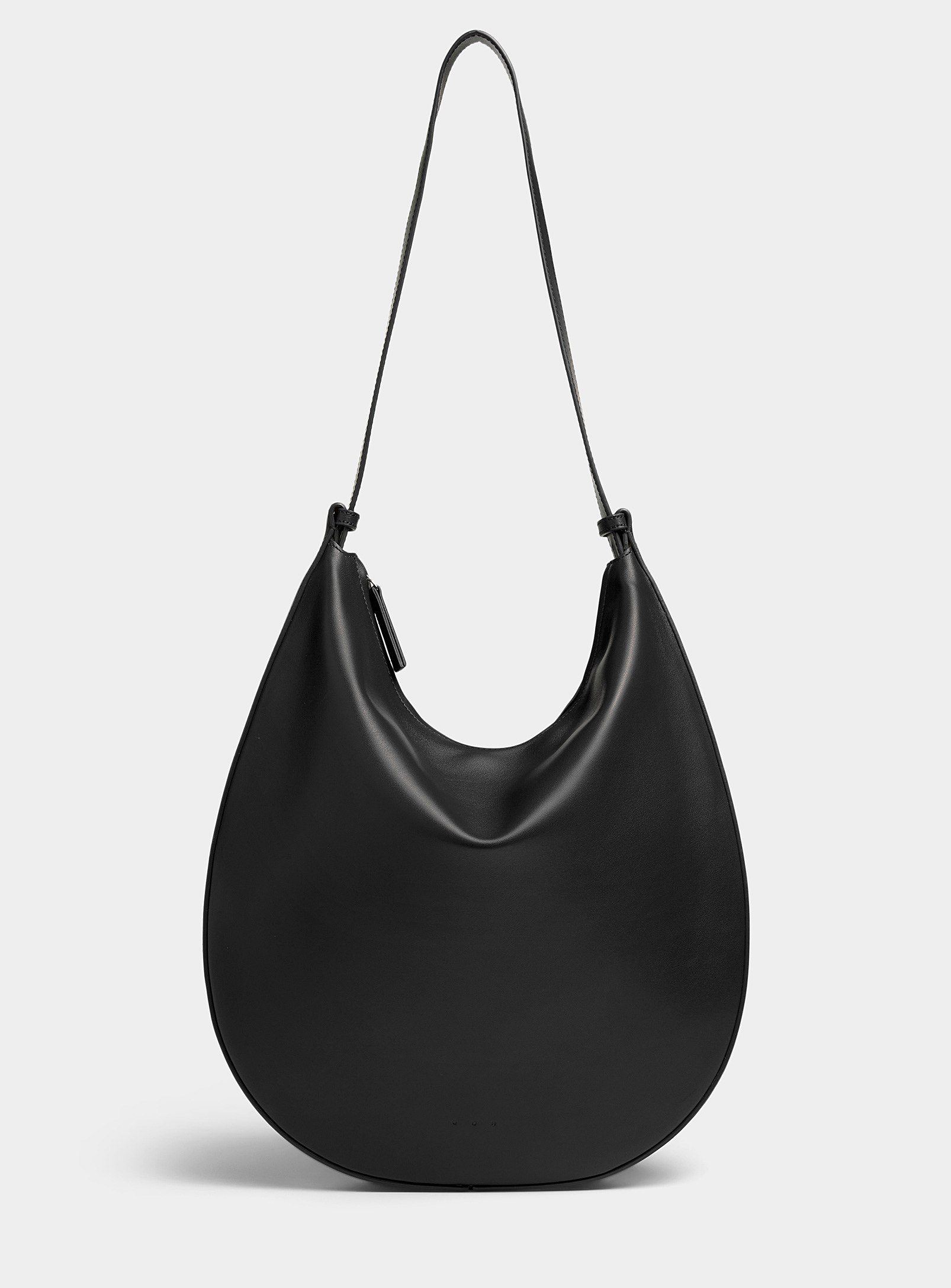 Aesther Ekme Rounded Structured Hobo Bag In Black