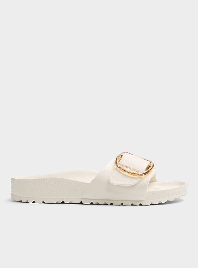 Birkenstock: La sandale Madrid boucle translucide Femme Vieux rose pour femme