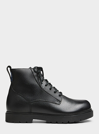 Birkenstock Black Highwood Mid waterproof lace-up boots Men for men