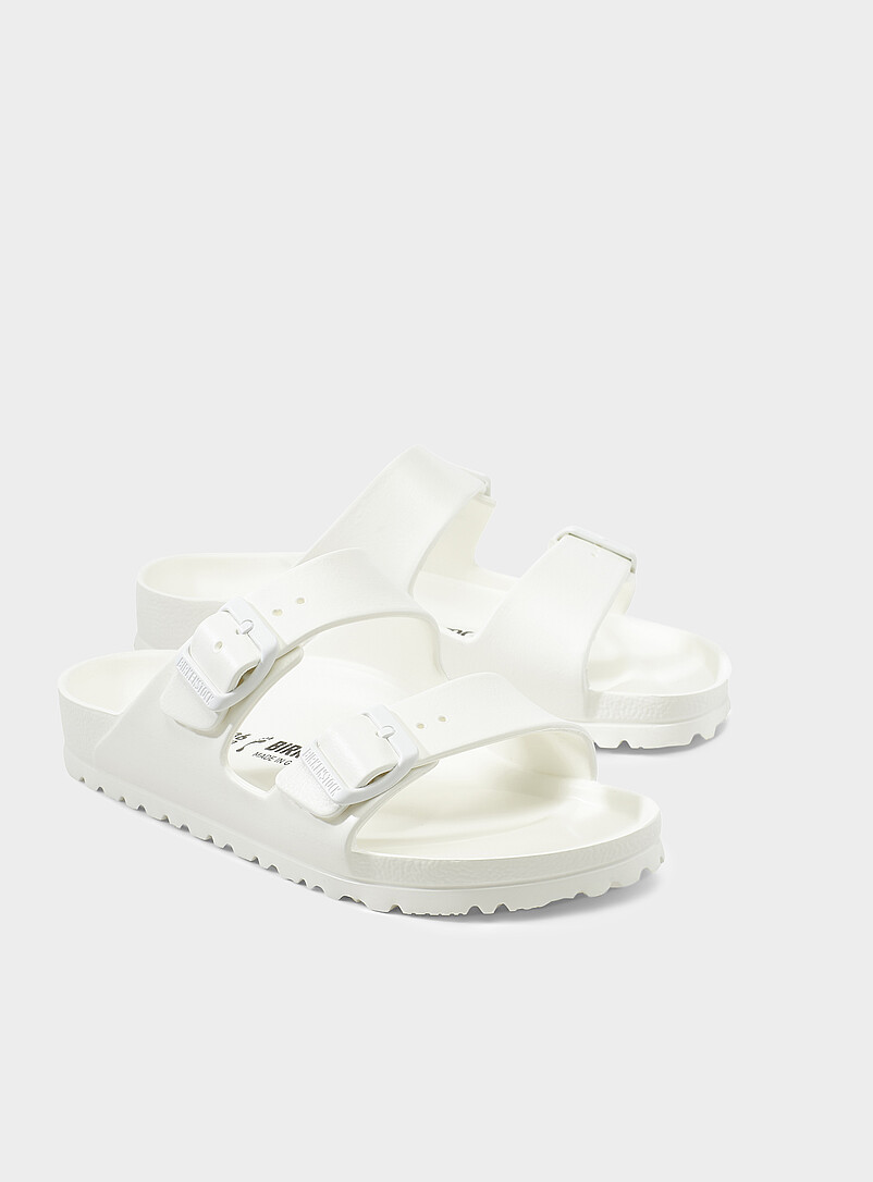 Birkenstock: La sandale Arizona EVA Femme Blanc pour femme