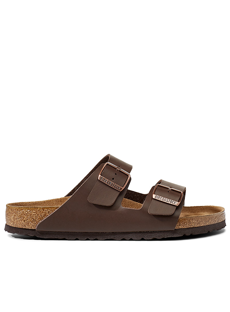 Birkenstock Brown Arizona Birko-Flor sandals Men for men