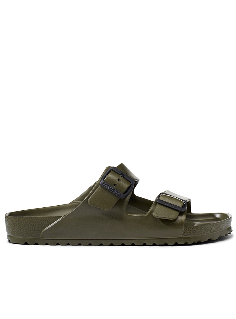 Birkenstock: La sandale Arizona EVA Homme Vert fonc&eacute; - Mousse pour homme